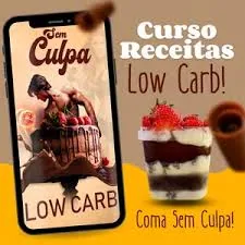 Capa do Sem Culpa — Low Carb — Curso online