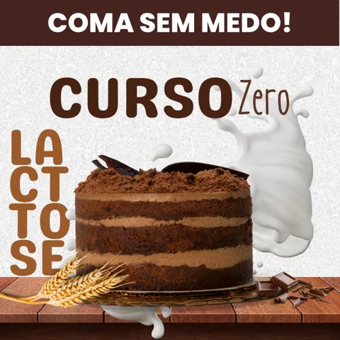 Capa do Sem Culpa — Zero Lactose — Curso online