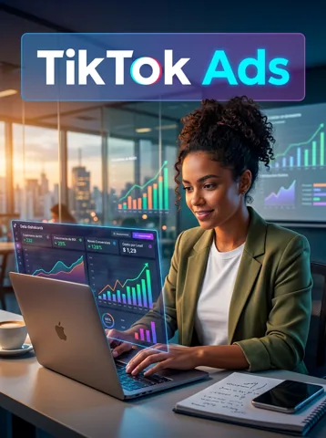 Capa do TikTok Ads — Curso online