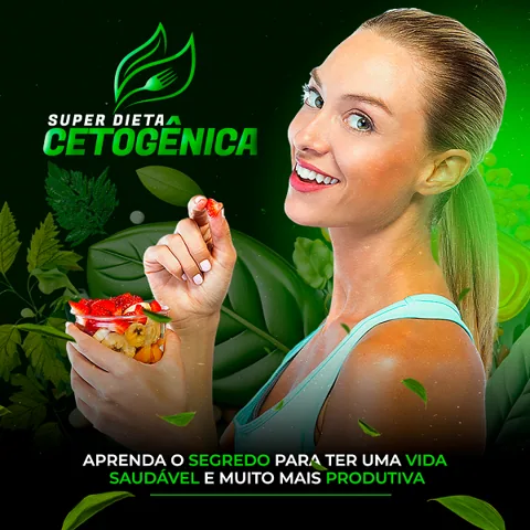 Capa do Super Dieta Cetogênica — Ebook