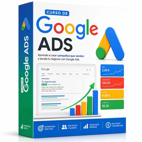 Capa do Curso de Google ADS — Curso online